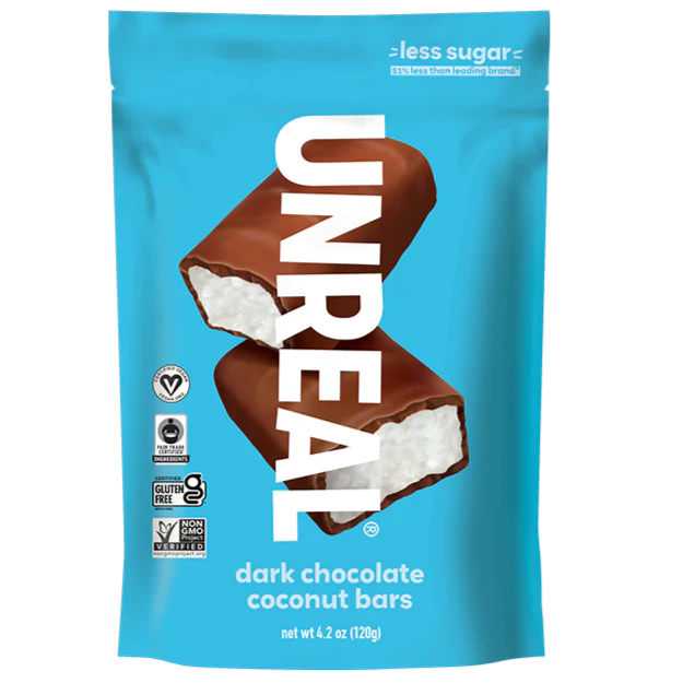 Unreal Dark Chocolate Coconut Bar Pouch - 120g