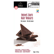 Meru Chocolates Velvet Dark Chocolate Bar - 60g