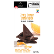 Meru Chocolates Zesty Orange Chocolate Bar - 60g