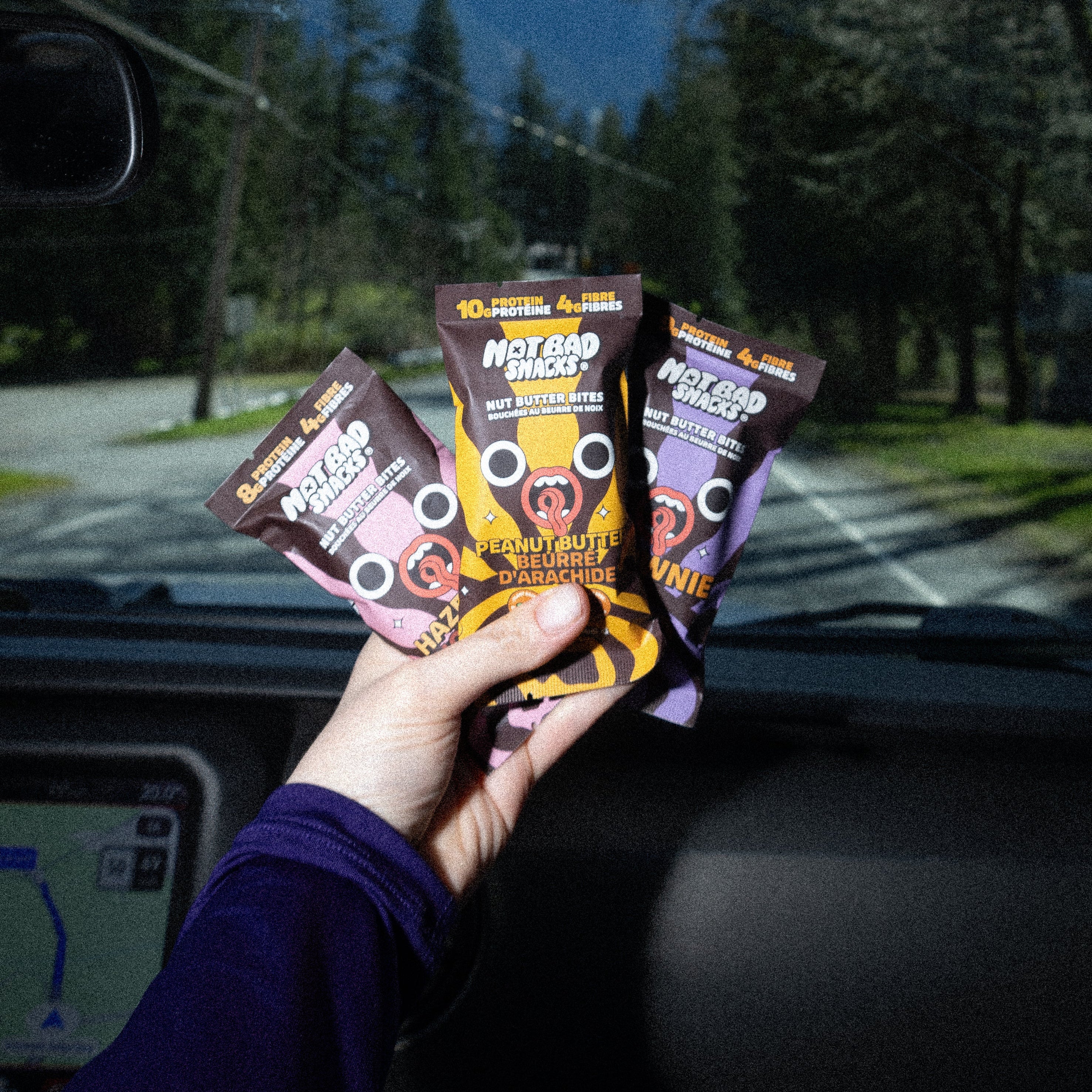 Not Bad Snacks Brownie Nut Butter Bites - 46g