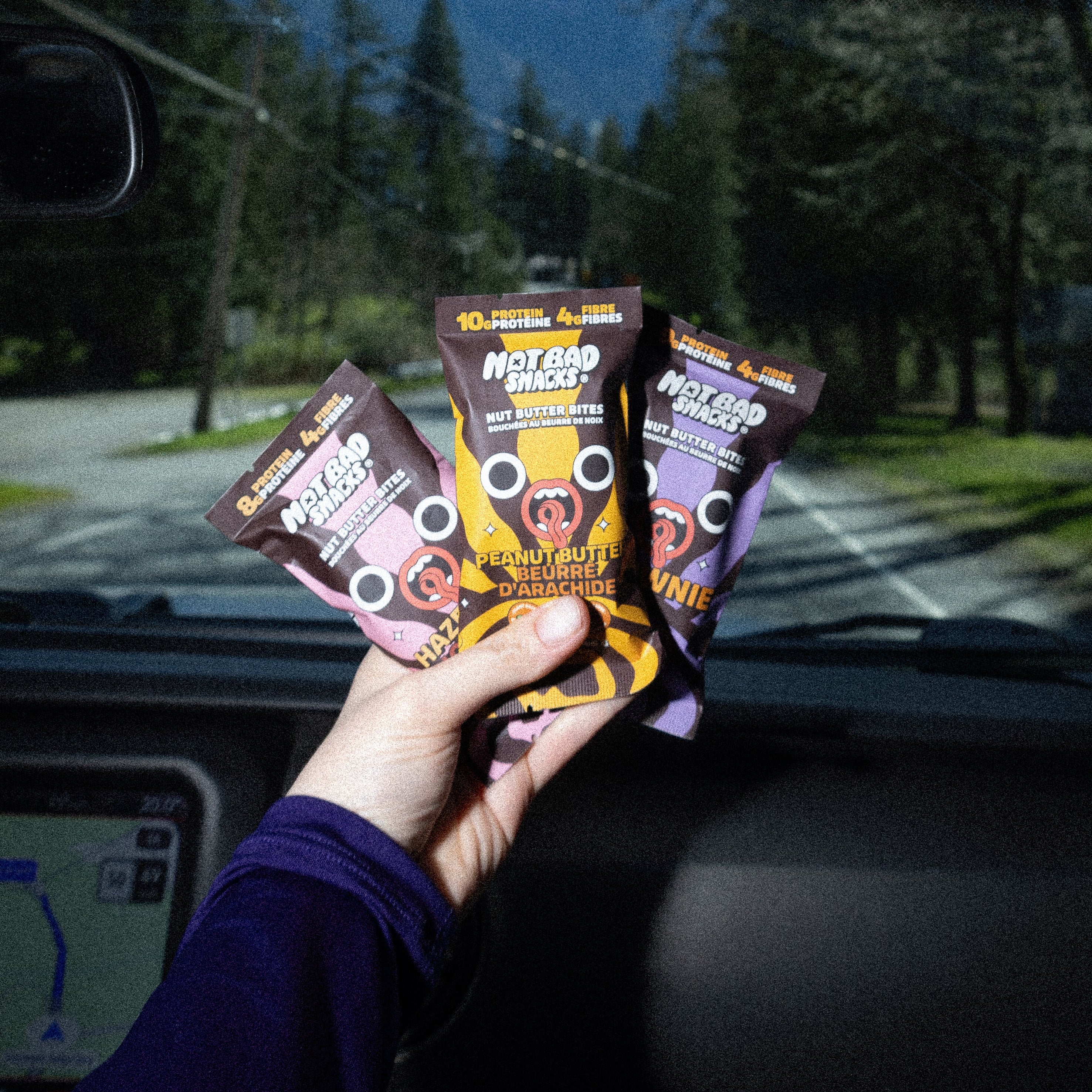 Not Bad Snacks Peanut Butter Nut Butter Bites - 46g