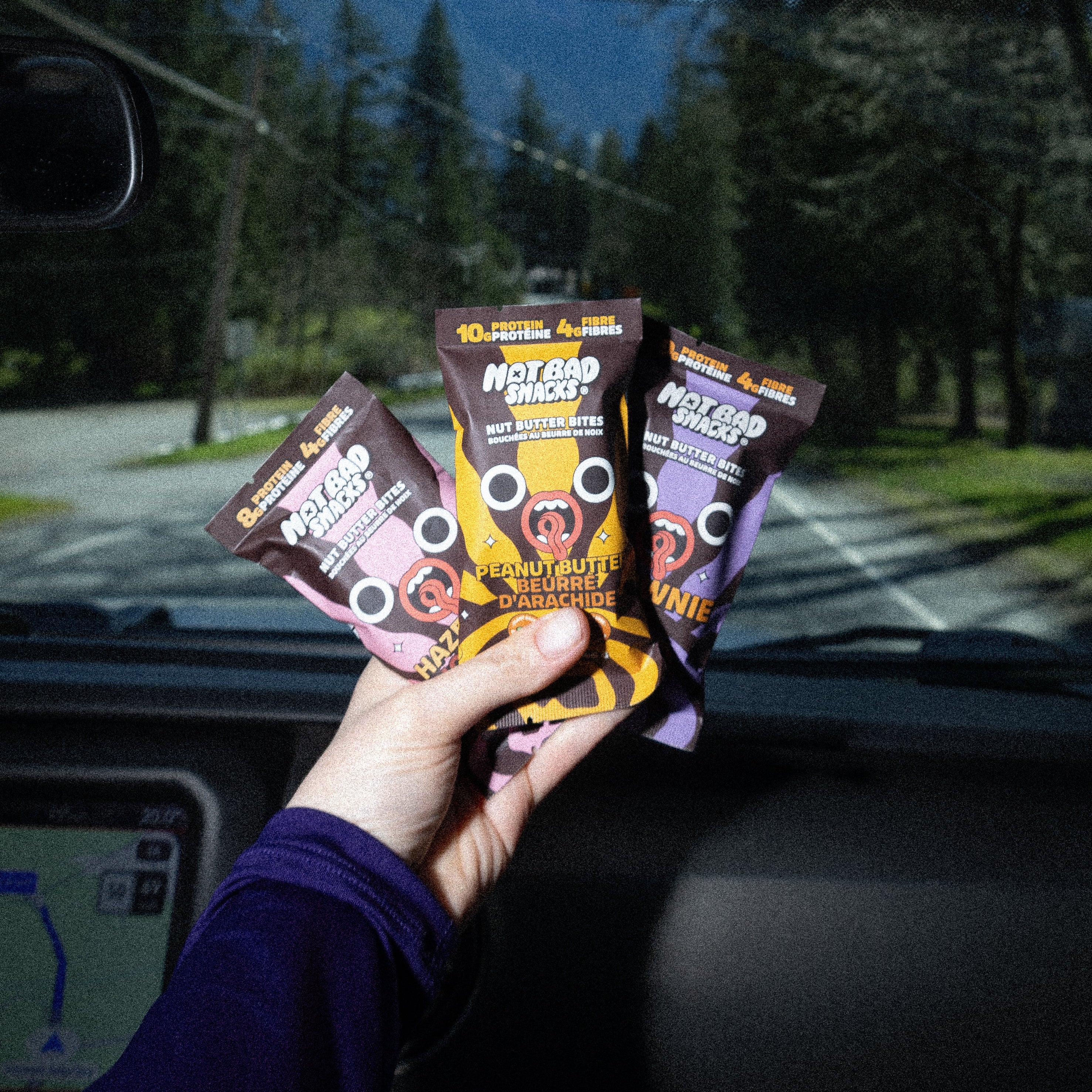 Not Bad Snacks Hazelnut Nut Butter Bites - 46g