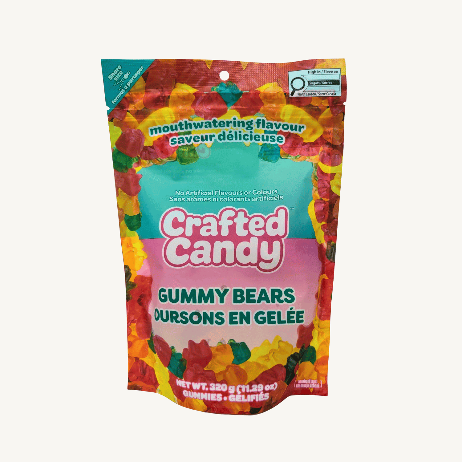 Crafted Candy Gummy Bears - 320g