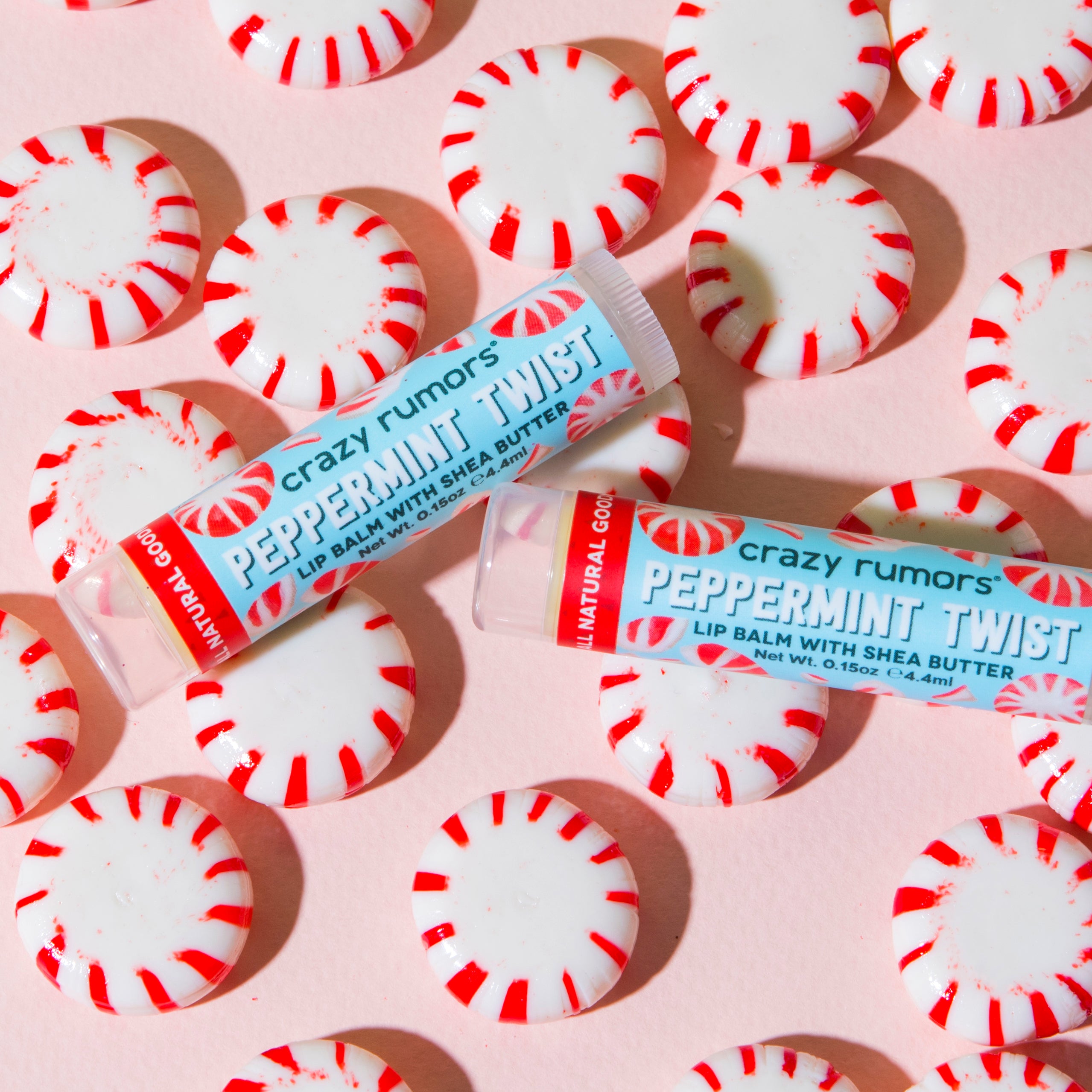 Crazy Rumors Peppermint Twist Lip Balm - 4.2g