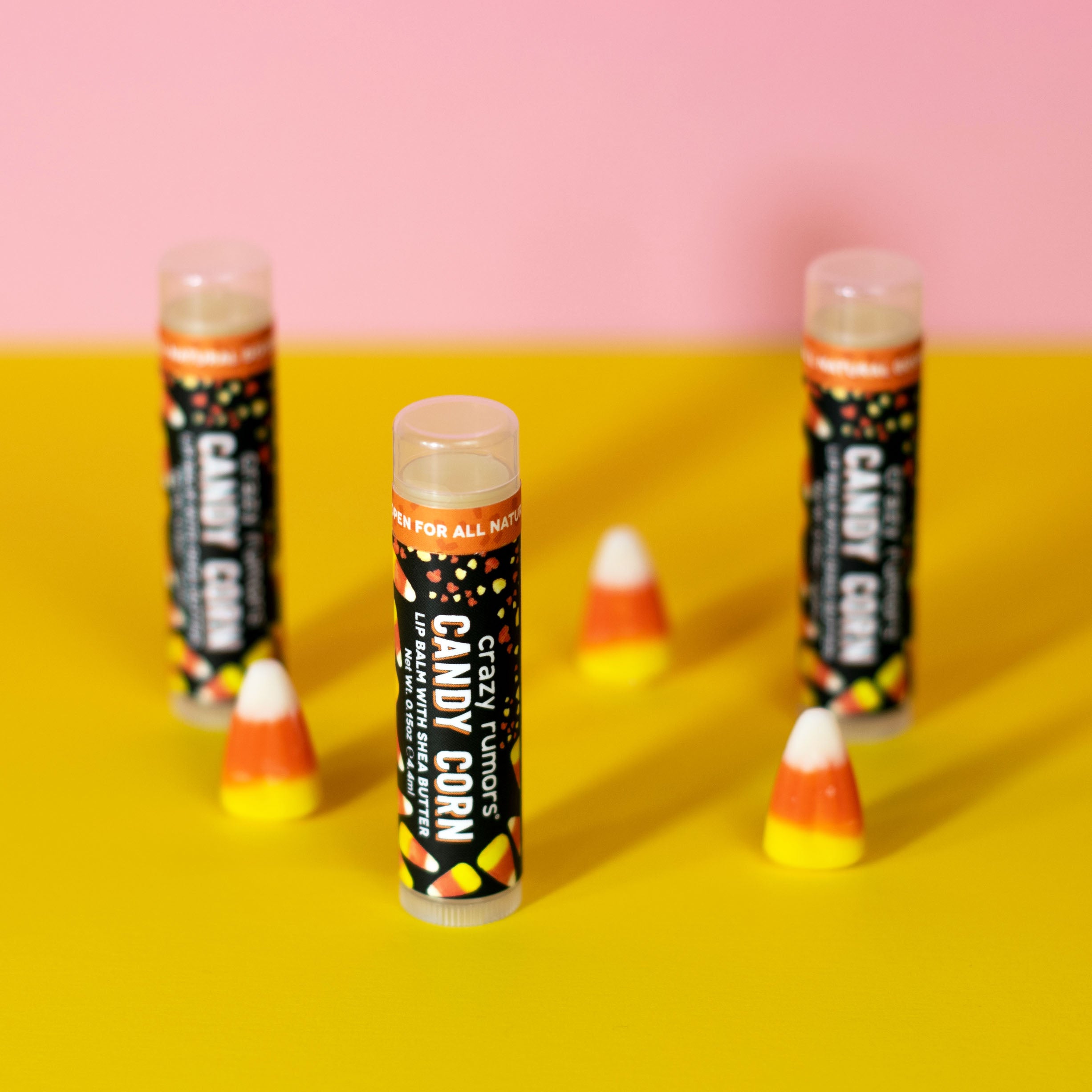 Crazy Rumors Candy Corn Lip Balm - 4.2g