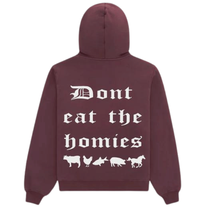Don't Eat The Homies OG Hoodie - Rose Taupe