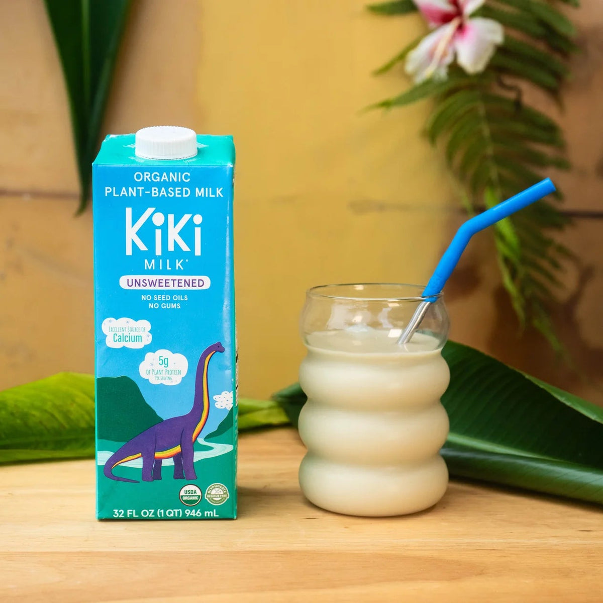 Kiki Unsweetened Milk - 946ml