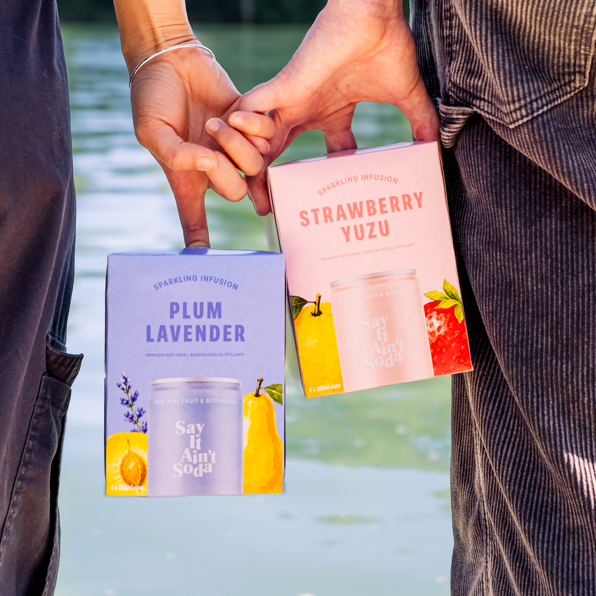 Say It Ain't Soda Plum Lavender - 355ml