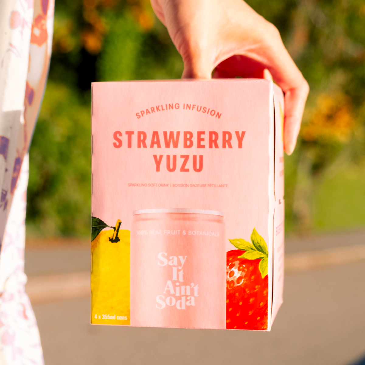 Say It Ain't Soda Strawberry Yuzu - 355ml