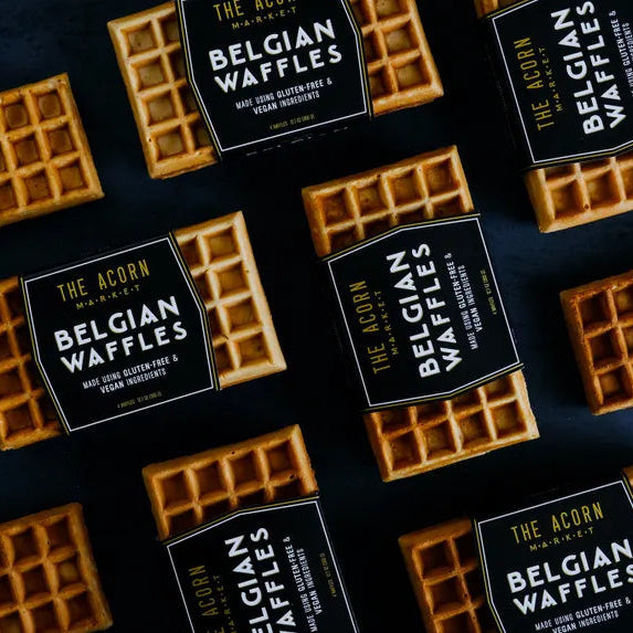 The Acorn Market Toaster Ready Gluten-Free Belgian Waffles - 350g