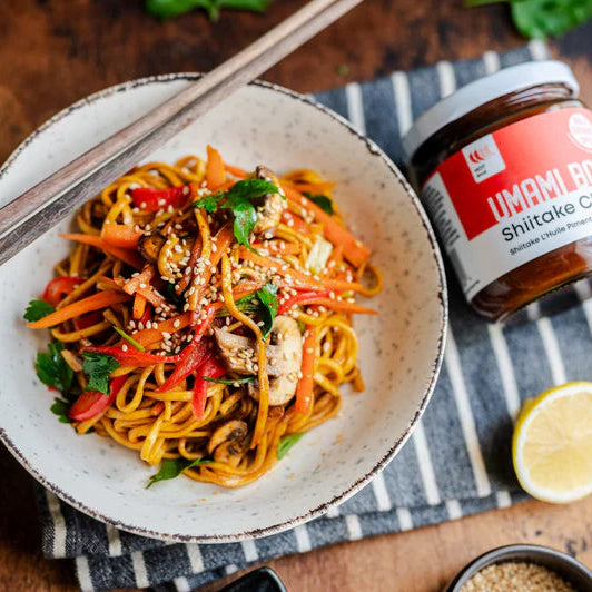 Vumami Foods Umami Bomb Hot Shiitake Chili Oil - 250ml