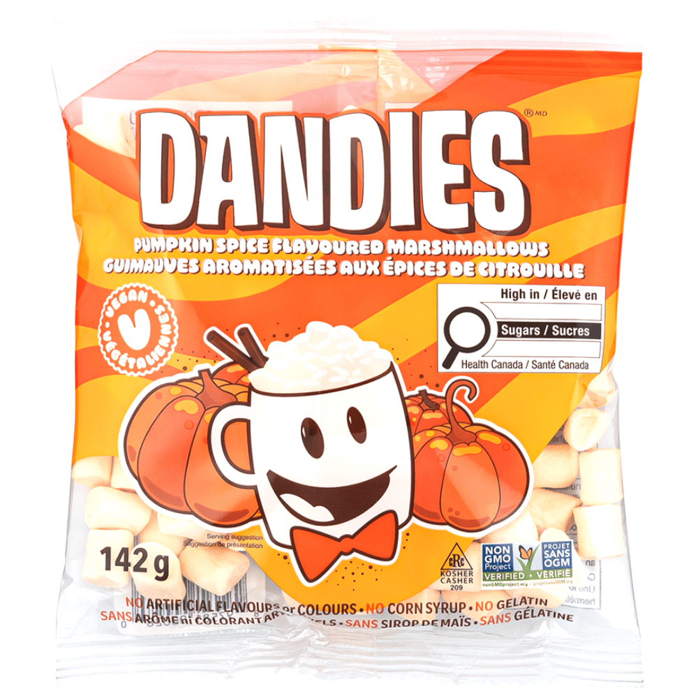 Dandies Pumpkin Spice Mini Marshmallows - 142g