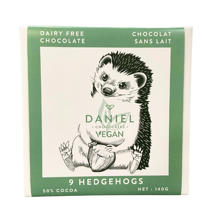 Daniel Chocolates Vegan Hedgehog Box - 150g