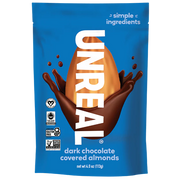 Unreal Dark Chocolate Covered Almonds - 113g