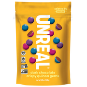 Unreal Dark Chocolate Crispy Quinoa Gems - 142g