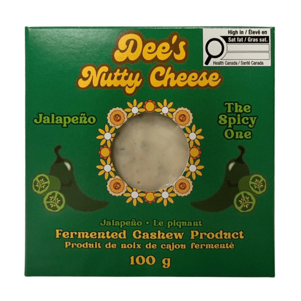 Dee's Nutty Cheese Jalapeno Block - 100g