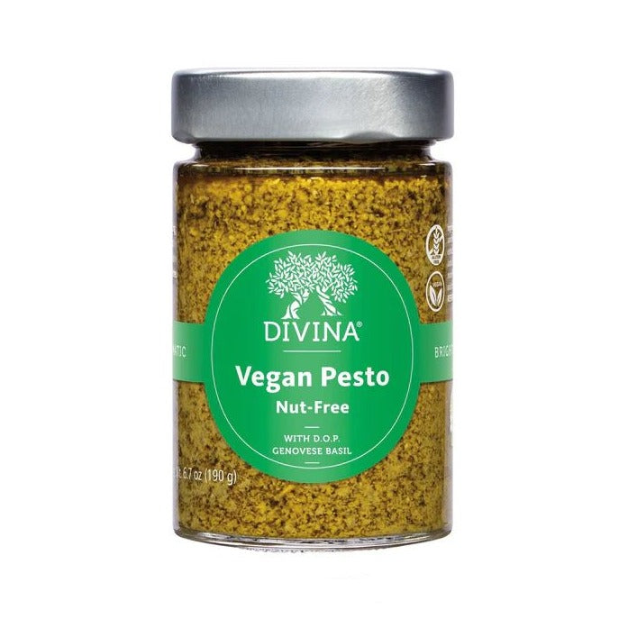 Divina Vegan Nut-Free Basil Pesto - 190g