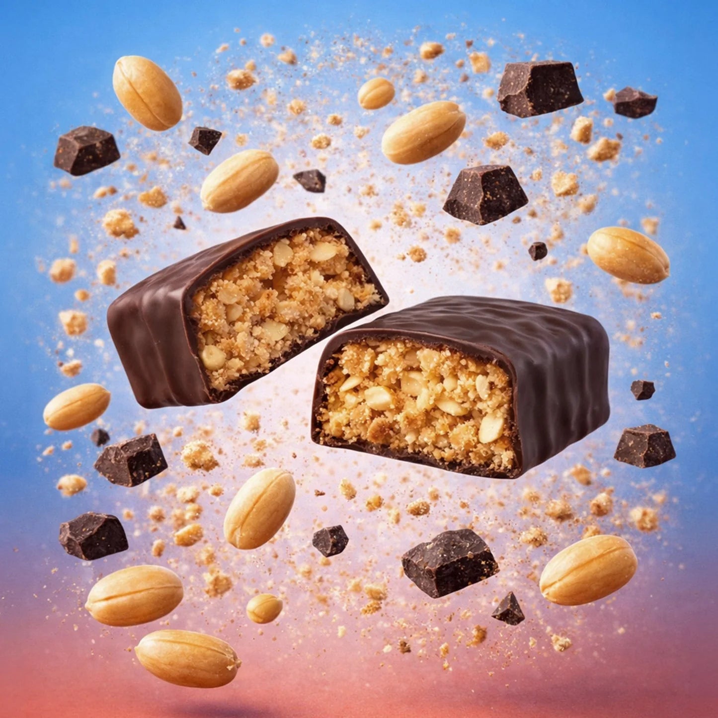 EatLove Dark Chocolate Peanut Bar - 55g