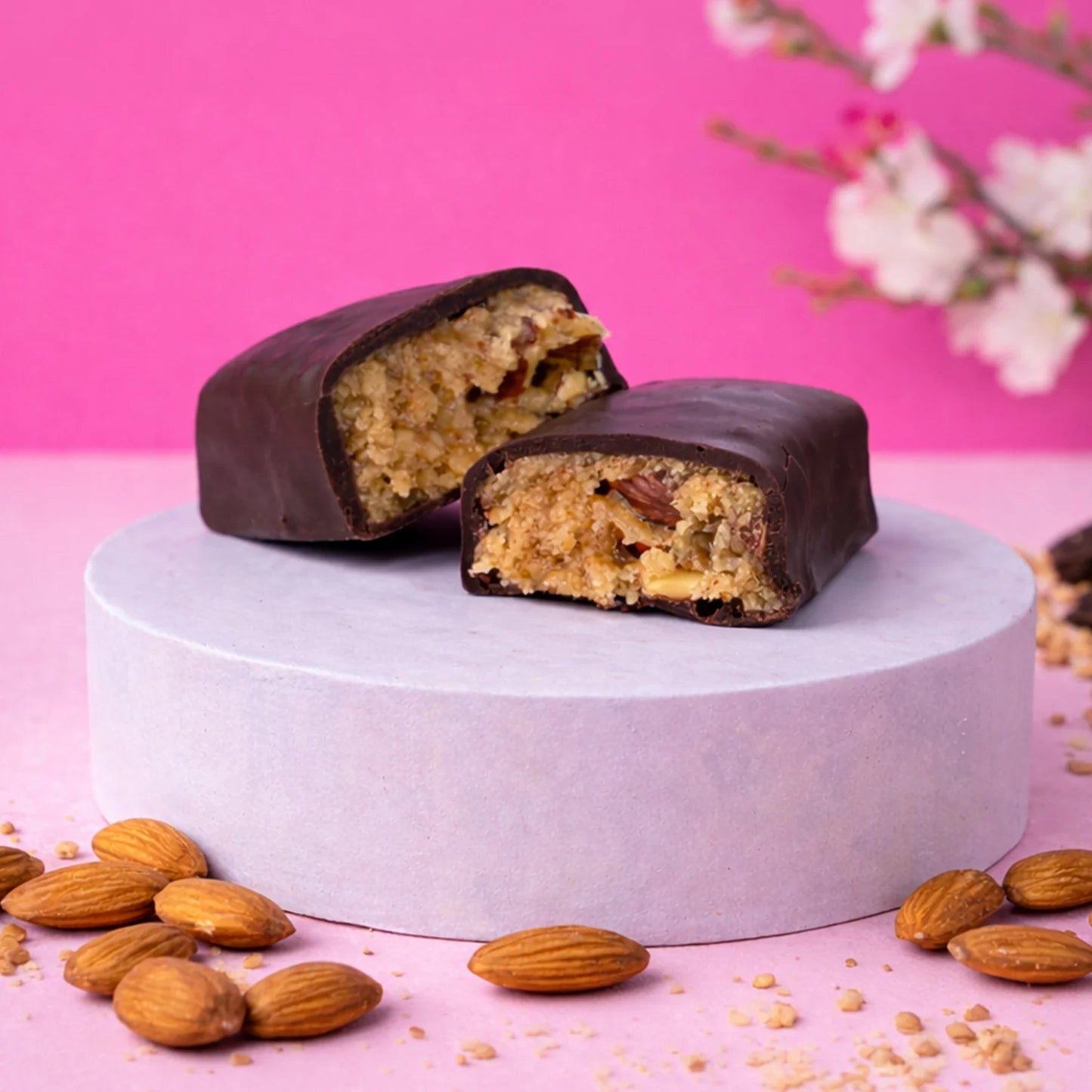 EatLove Dark Chocolate Almond Bar - 55g