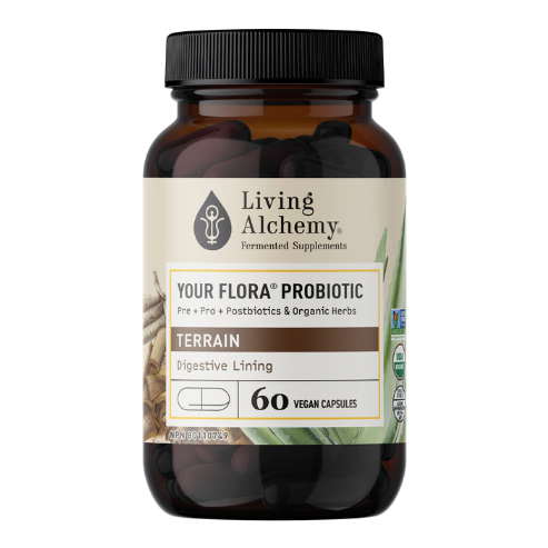 Living Alchemy Doublure digestive Your Flora Terrain - 60 capsules