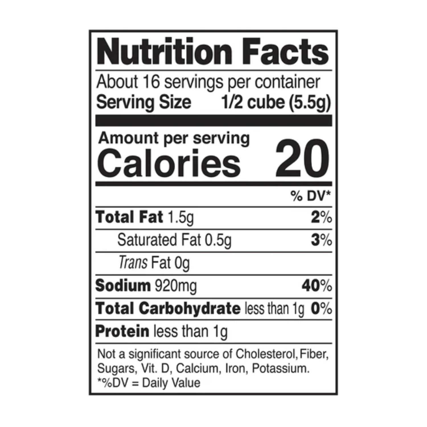Edward & Sons Not Beef Bouillon Cubes - 88g