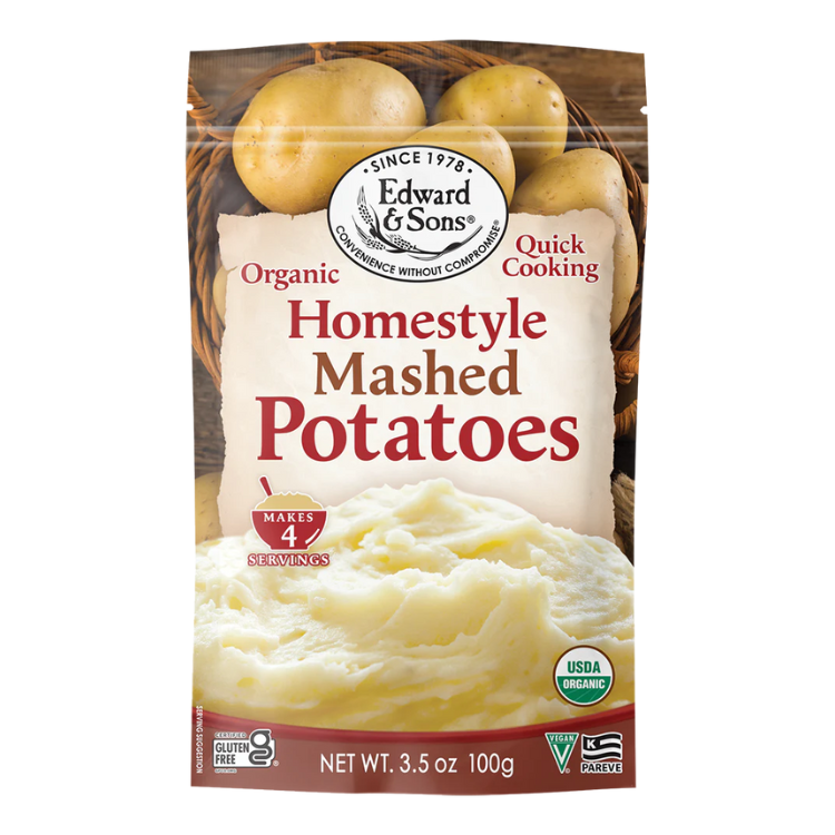 Edward & Sons Homestyle Organic Mashed Potatoes - 100g