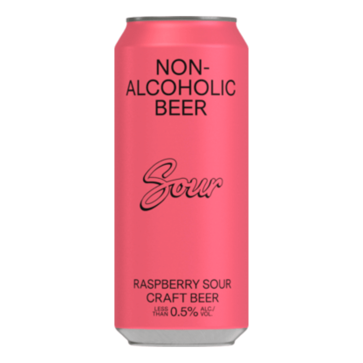 Biere Sans Alcool Non-Alcoholic Raspberry Sour - 473ml