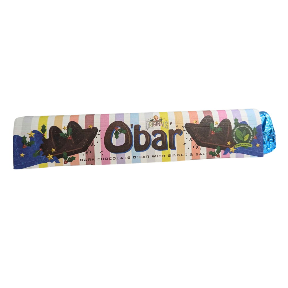 Catherine's Originals Dark Chocolate Ginger Sea Salt O'Bar - 200g