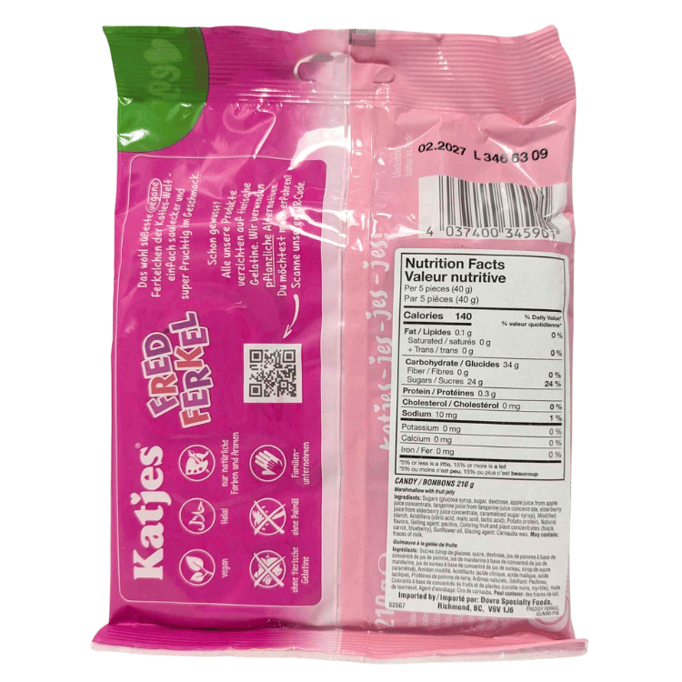 Katjes Fred Ferkel Gummies - 210g