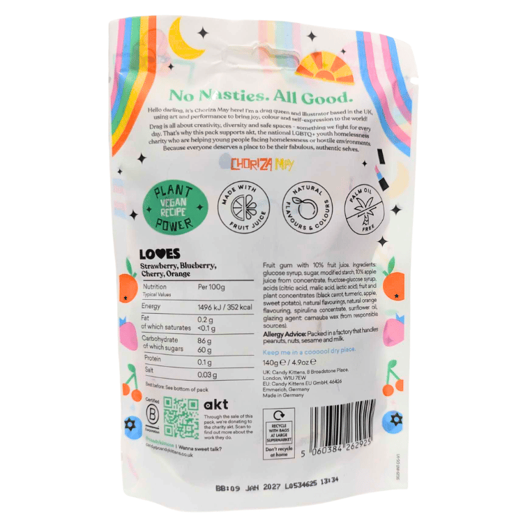 Candy Kittens LOVES Gummies - 140g
