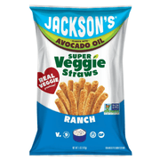 Jackson's Ranch Flavour Veggie Straws - 142g
