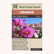 West Coast Seeds Mini Cosmos Blend Seeds - 160 Seeds