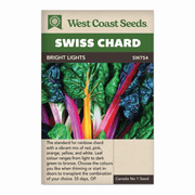 West Coast Seeds Bright Lights Swiss Chard Seeds - 60 seeds