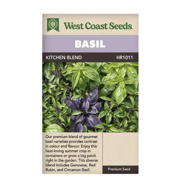 West Coast Seeds Kitchen Basil Blend Seeds - 1g