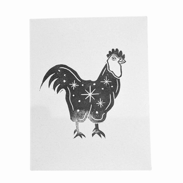 Cartes de souhaits accordées (intérieur vierge) - Blanc