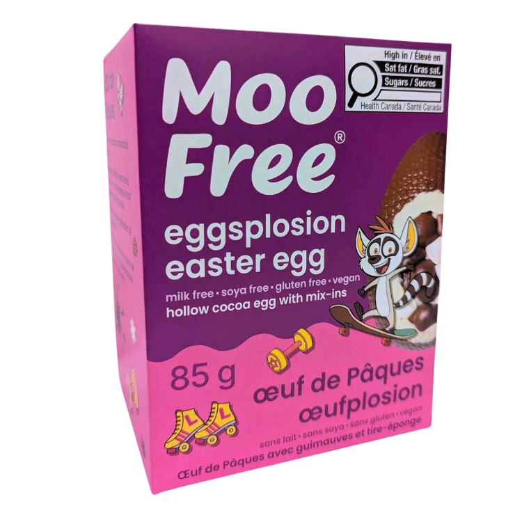 Moo Free Yummy Eggsplosion Easter Egg - 85g