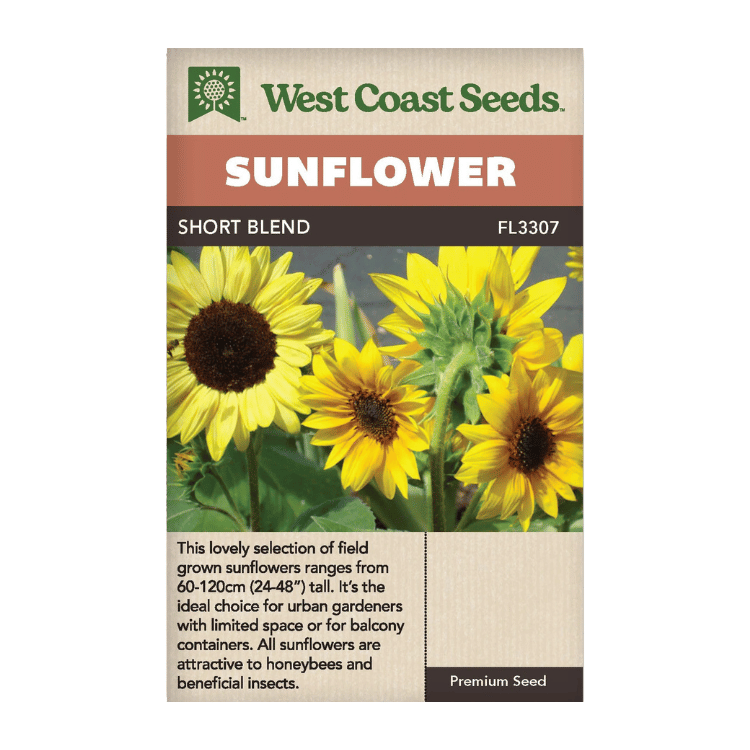 West Coast Seeds Short Blend Sunflower Seeds - 1g