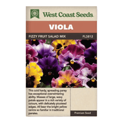 West Coast Seeds Fizzy Fruit Salad Mix Viola Seeds - 25 Seeds