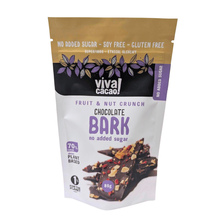 Viva Cacao Fruit & Nut Crunch Chocolate Bark - 85g