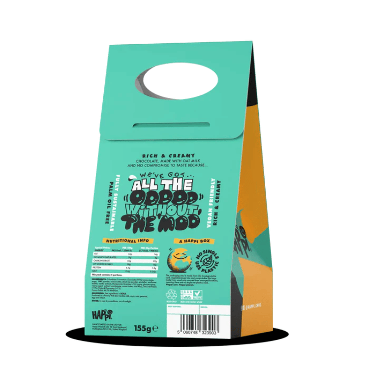 Happi Salted Honeycomb Oat Milk Chocolate Egg - 155g
