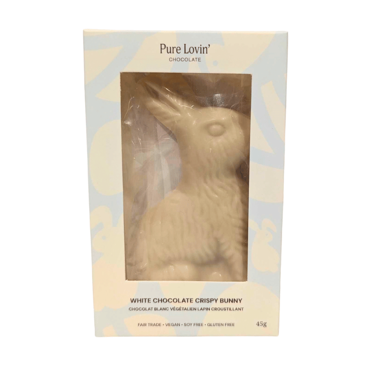 Pure Lovin' White Chocolate Crispy Bunny - 45g