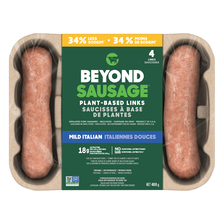 Beyond Meat Saucisses italiennes douces - 400g