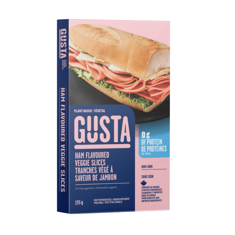 Gusta Ham Flavoured Veggie Slices - 155g