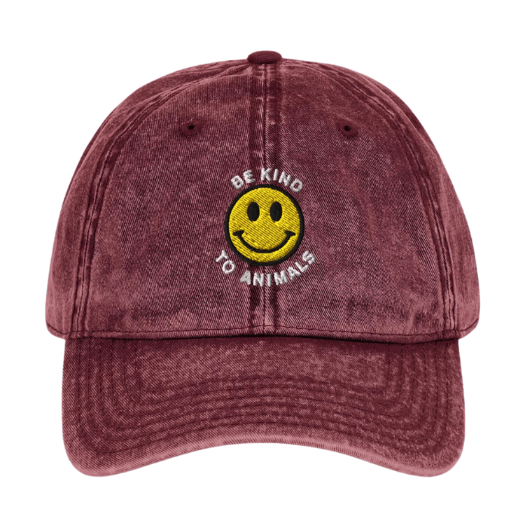 Vegan Power Co 'Be Kind to Animals' Baseball Cap
