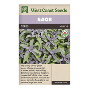 West Coast Seeds Organic Ceres Sage Seeds - 100 seeds