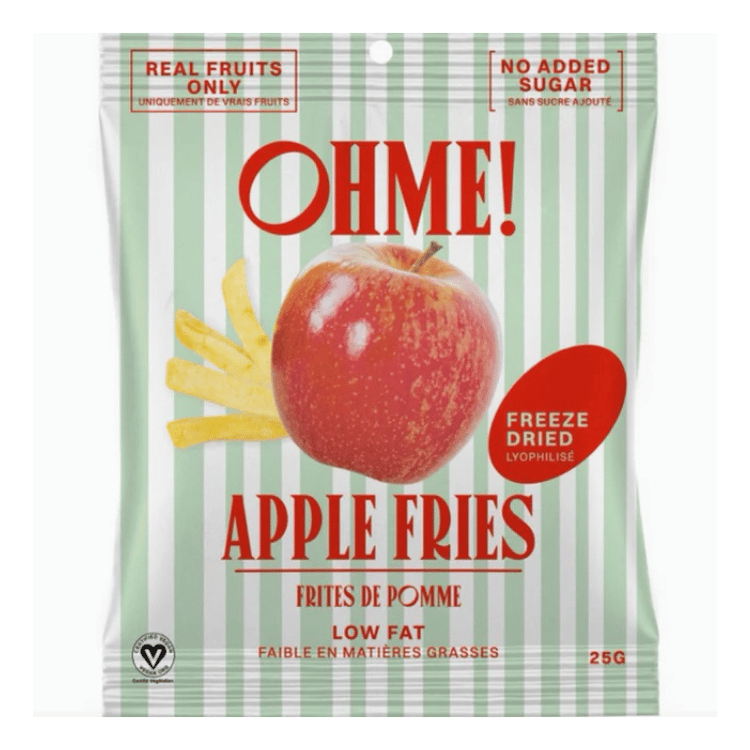 OHME! Freeze-Dried Apple Fries- 25g