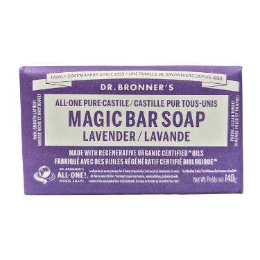 Savon de Castille Pur Lavande de Dr. Bronner's - 140g