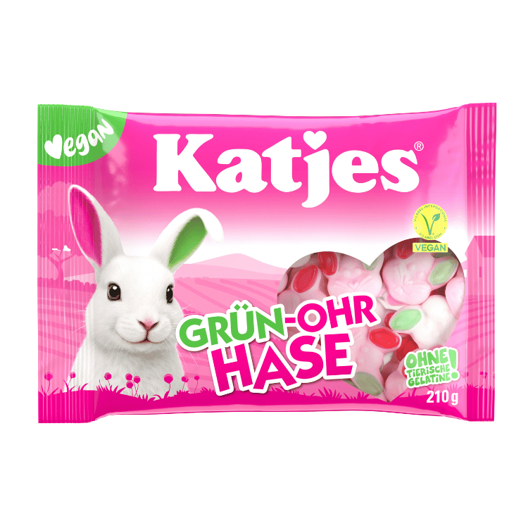 Katjes Green Ear Bunny Gummies - 210g