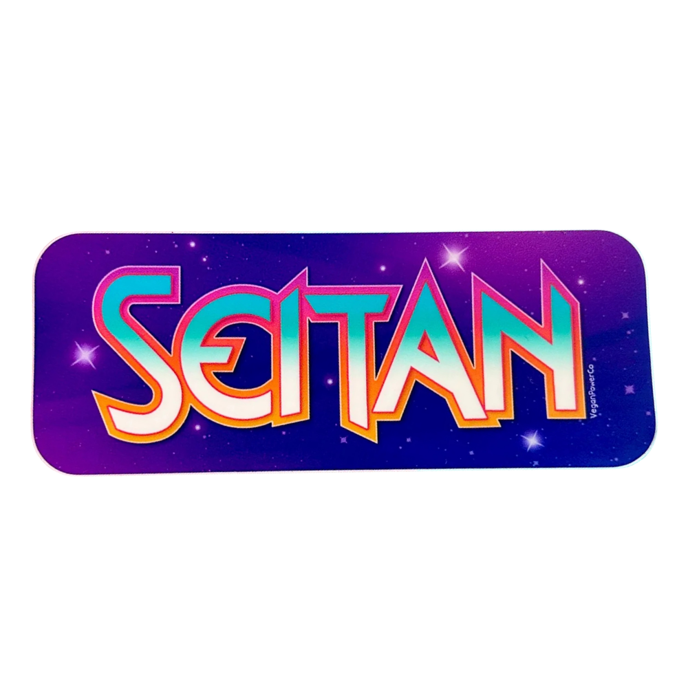 Vegan Power Co SEITAN Sticker