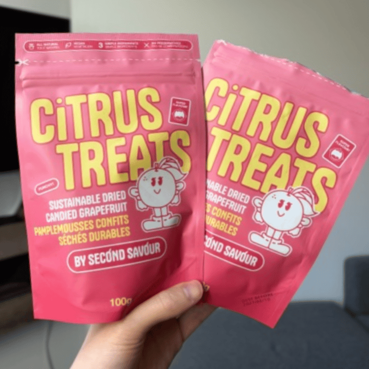Second Savour Candied Grapefruit Citrus Treats - 100g